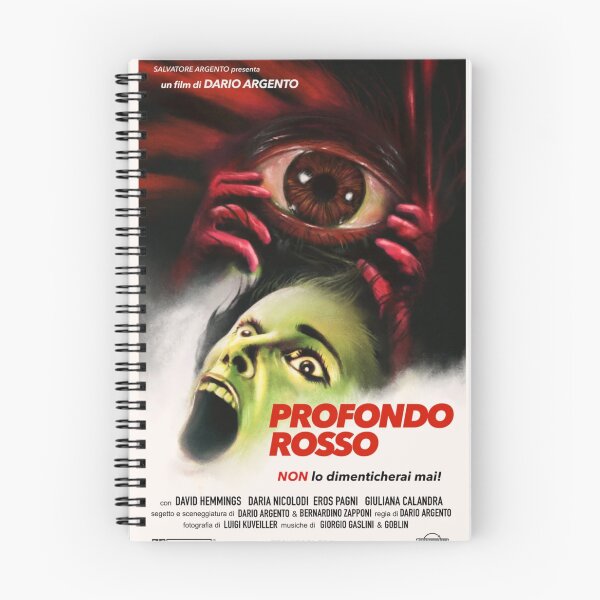 Item preview, Profondo Rosso (Deep Red) (Vintage Poster) (Italian) designed and sold by oddsociety.