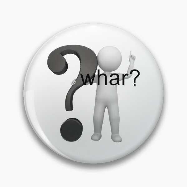 Item preview, Whar? Meme Funny Questioning Stick Face (Forgor Series) designed and sold by fomodesigns.