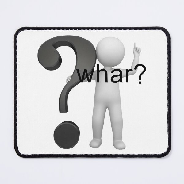 Item preview, Whar? Meme Funny Questioning Stick Face (Forgor Series) designed and sold by fomodesigns.