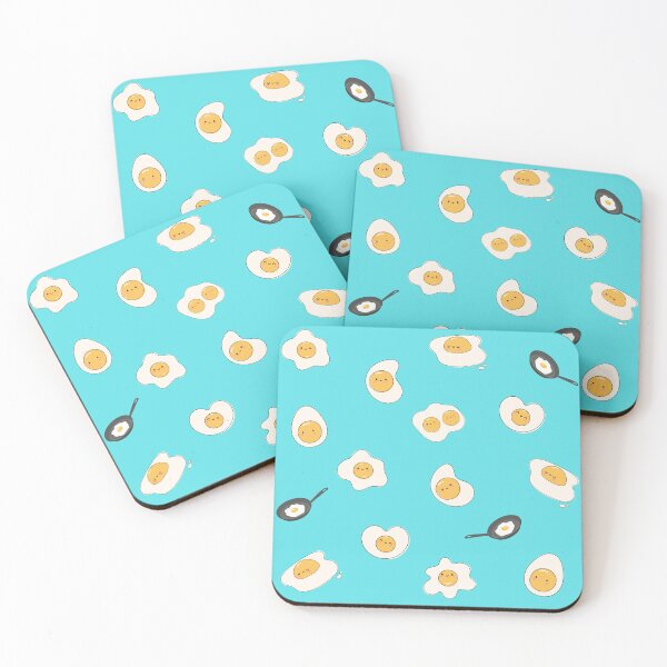 Item preview, Happy fried egg mint pattern, gift for children and cute lovers designed and sold by Giant-Mickey.