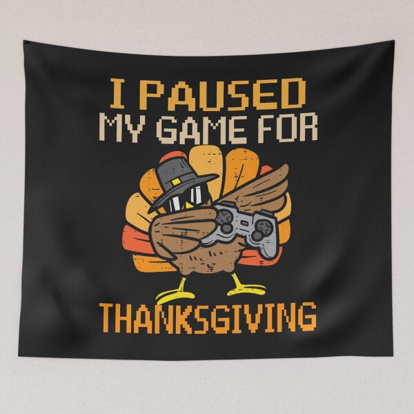 Item preview, Happy Thanksgiving Dabbing Gamer Turkey Kids Boys Girls Men  designed and sold by William Parker.