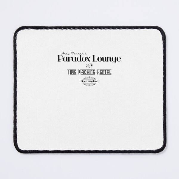 Item preview, Paradox Lounge and Time Machine Rental Essential  designed and sold by KarelleCummings.