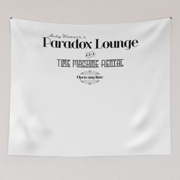 Item preview, Paradox Lounge and Time Machine Rental Essential  designed and sold by KarelleCummings.