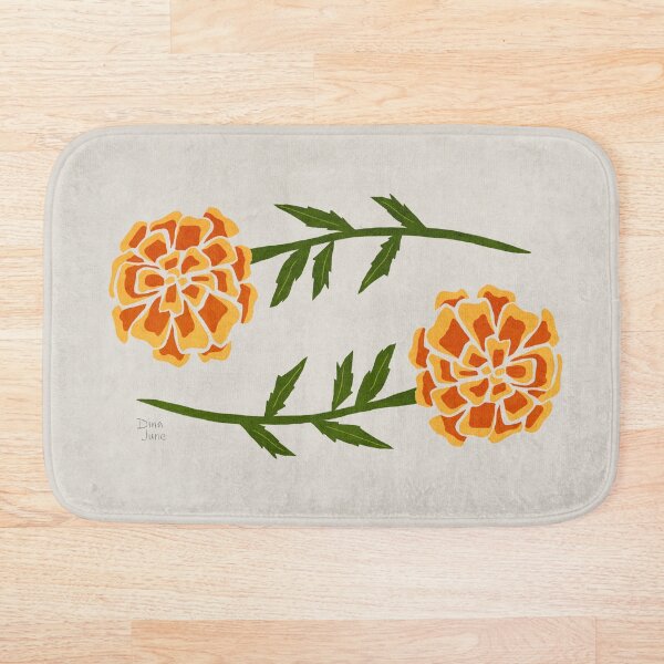 Item preview, Marigolds October Birth Month Flower Fall designed and sold by Dina June.