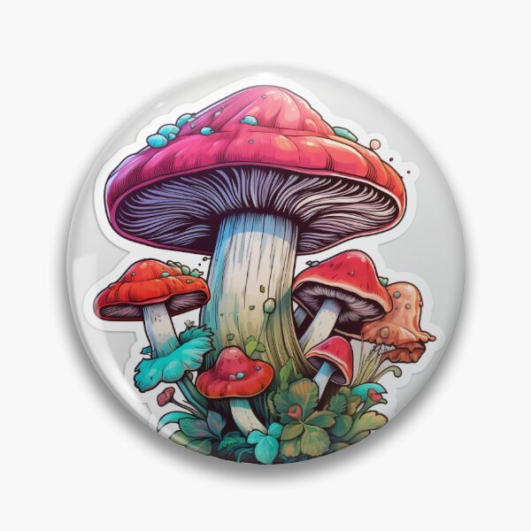 Item preview, Retro Cartoon mushrooms designed and sold by Milqueya (Kayla) Vargas.