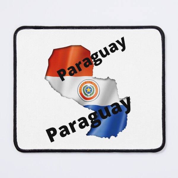 Item preview, Paraguayan Pride, Flag-Inspired Map designed and sold by Tienda-Vane.