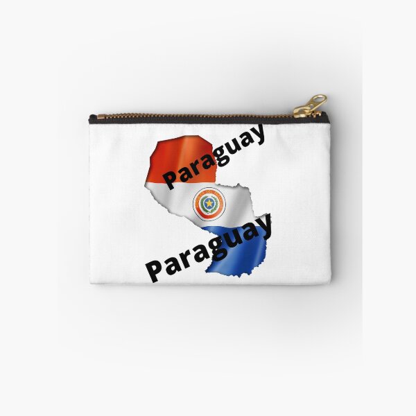 Item preview, Paraguayan Pride, Flag-Inspired Map designed and sold by Tienda-Vane.