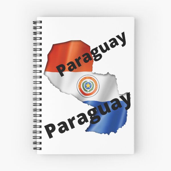 Item preview, Paraguayan Pride, Flag-Inspired Map designed and sold by Tienda-Vane.