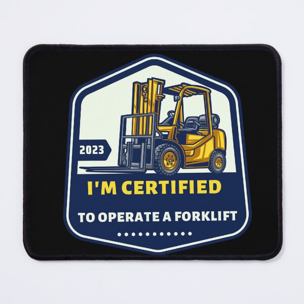 Item preview, Forklift operator Certified designed and sold by RetroNibylander.