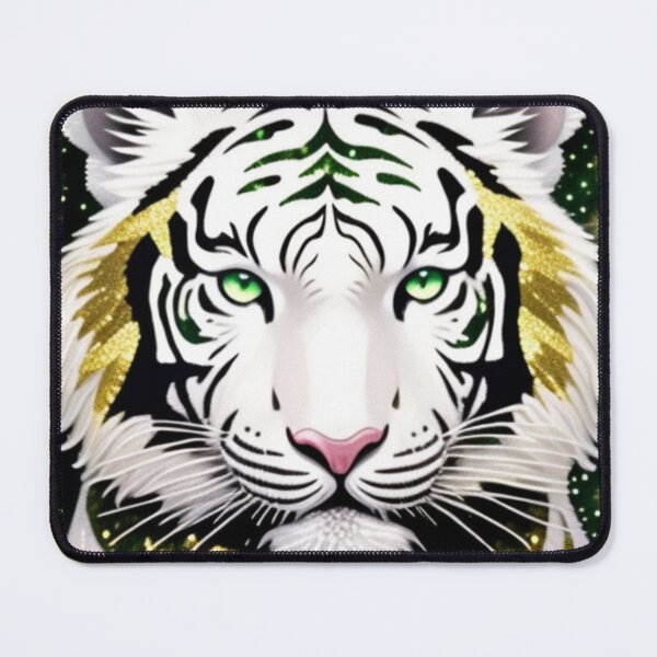 Item preview, Tiger white and gold designed and sold by Roxburylane.