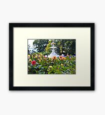 Oamaru Gardens Framed Print