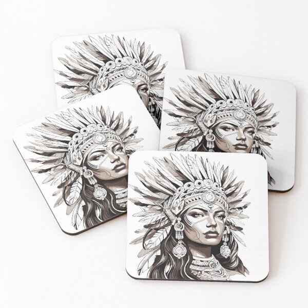 Item preview, Aztec Queen designed and sold by ElevateAura.