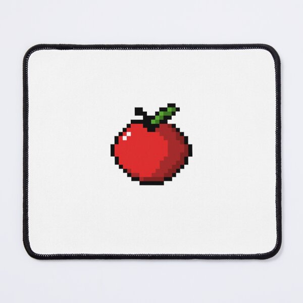 Item preview, apple pixel art designed and sold by BashPIXIE.