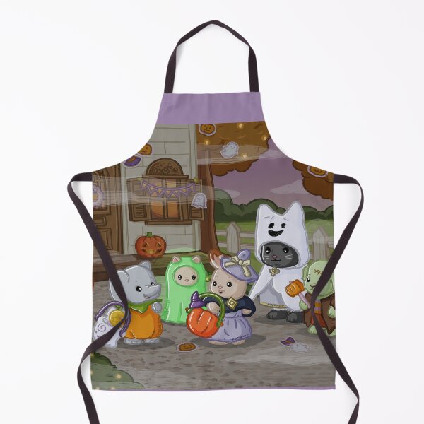 Item preview, Trick or Treat (glowing kitty) designed and sold by PinkRhino24.
