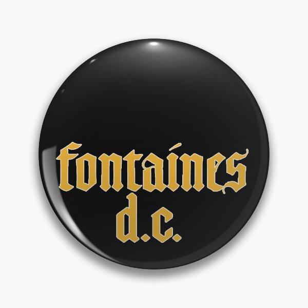 Item preview, Fontaines D.C. Logo Tee (Smaller Logo) 3 designed and sold by ForrestTompkin.
