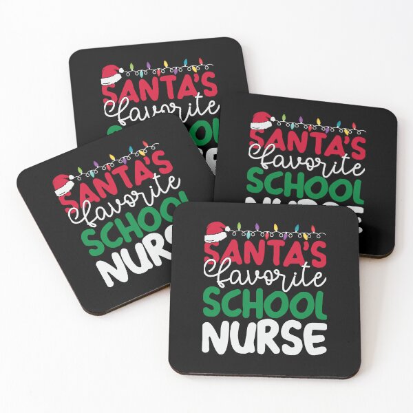 Item preview, Santa's Favorite School Nurse Christmas  designed and sold by ArtMeetsPizza.
