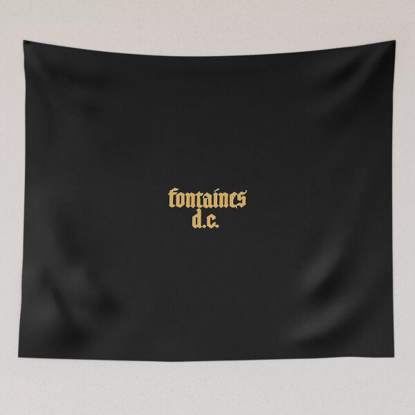 Item preview, Fontaines D.C. Logo Tee (Smaller Logo) 3 designed and sold by ForrestTompkin.