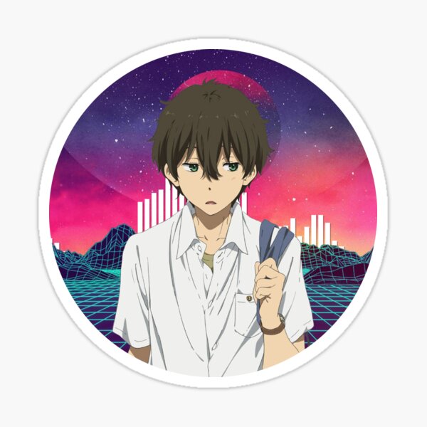 Scorciatoia Oreki Houtarou Anime adesivo – @ StickerApp Shop