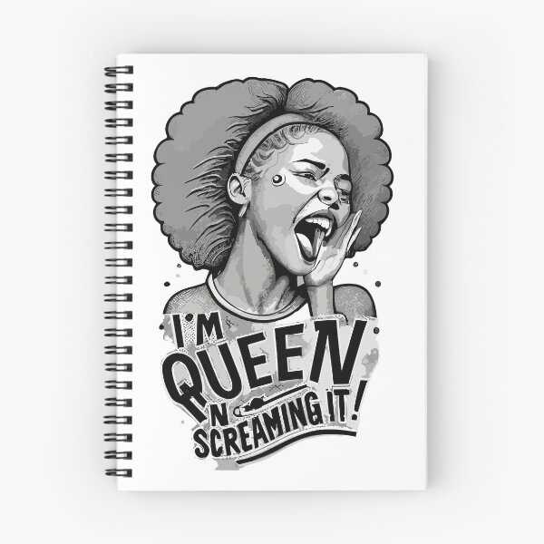 Item preview, I'M QUEEN 'N' SCREAMING IT designed and sold by BRIAN  PIERRE-ALEXANDER.