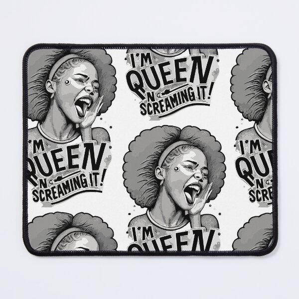 Item preview, I'M QUEEN 'N' SCREAMING IT designed and sold by BRIAN PIERRE-ALEXANDER.