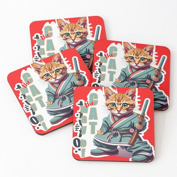 Item preview, Way of the cat. Ninja Cat designed and sold by Glamalt.
