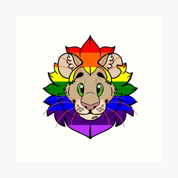 Gay Lion Art Prints for Sale | Redbubble