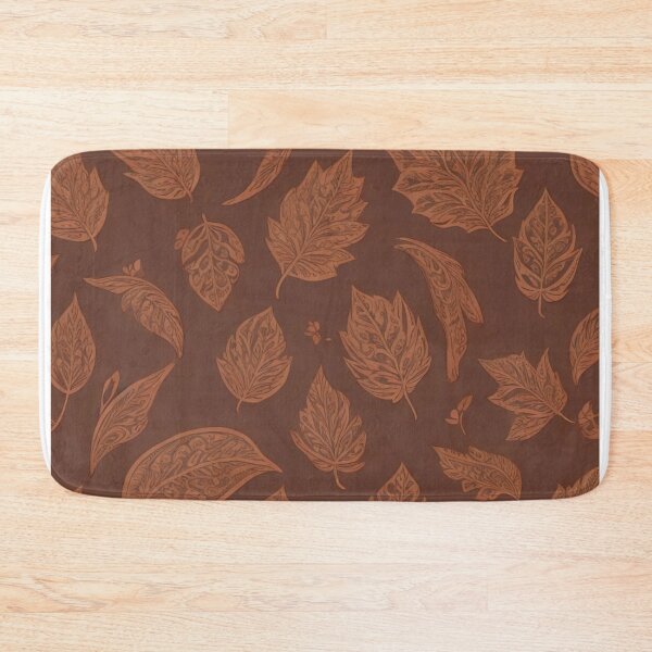 Item preview,  "Intricate Leaf Motif: Classic Vector Pattern" designed and sold by FemmeFlair.