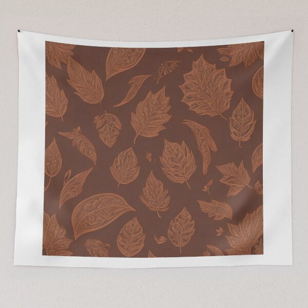 Item preview,  "Intricate Leaf Motif: Classic Vector Pattern" designed and sold by FemmeFlair.