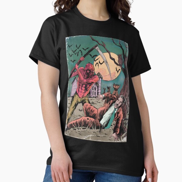 Vintage Comic Cover with Pumpkin Jack Classic T-Shirt