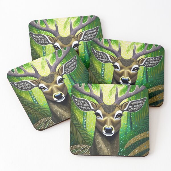 Item preview, Deer in the forest  designed and sold by Roxburylane.