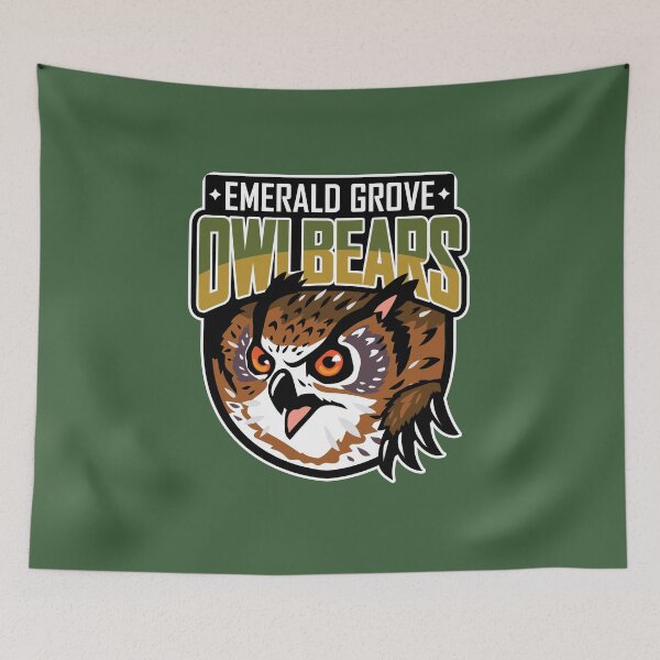 Item preview, Emerald Grove Owlbears designed and sold by Sam Luu.
