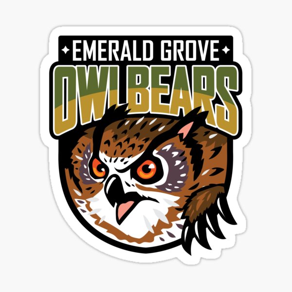 Aperçu de l'œuvre Ours-hiboux d'Emerald Grove créée et vendue par Sam Luu.