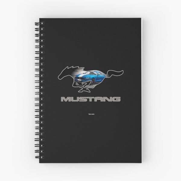 Item preview, Ford Mustang GT Logo Emblem Design (Blue On Black) 1 designed and sold by KenzlieCawle.
