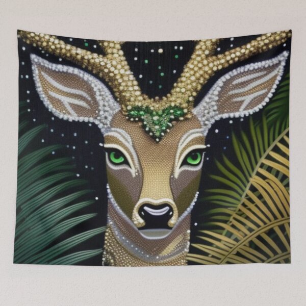 Item preview, Deer rhinestone  designed and sold by Roxburylane.