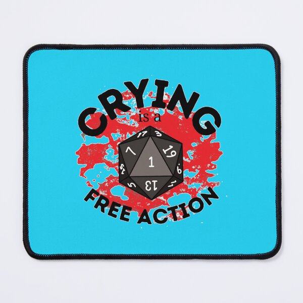 Item preview, Crying Is A Free Action Dungeon Daddy Shirt1 designed and sold by BrixtonRuffi.