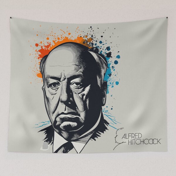 Item preview, Alfred Hitchcock t-shirt designed and sold by lemamis.