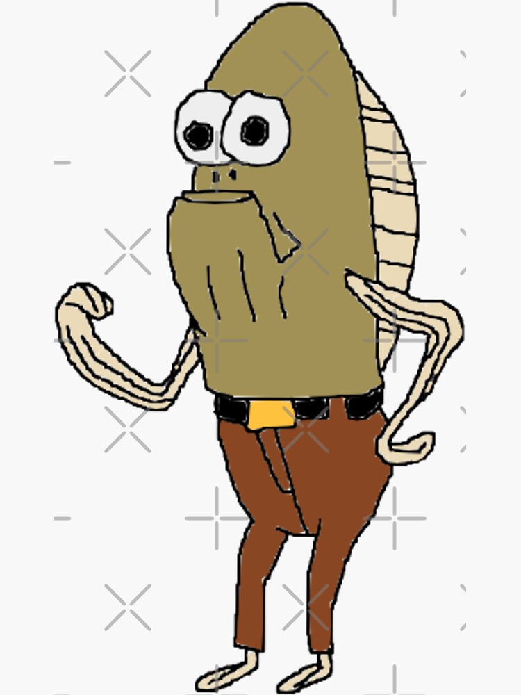 Draw a random spongebob fish - Drawception