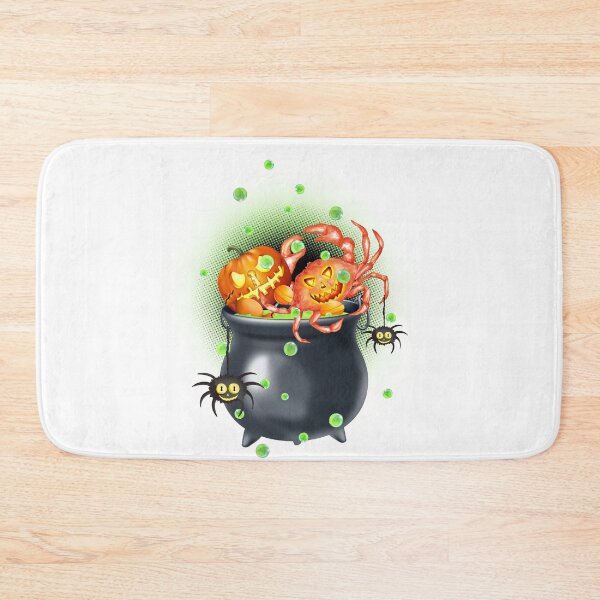 Item preview, Ghost , crab ,pumpkin  ,pot ,jack o lantern ,poison  ,autumn  ,dark  ,illustration, halloween, spooky ,happy Halloween, bubble ,spider ,wizard, witch, polka dot  designed and sold by letsgow8th.