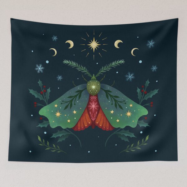 Item preview, Christmas Moth designed and sold by episodicDrawing.