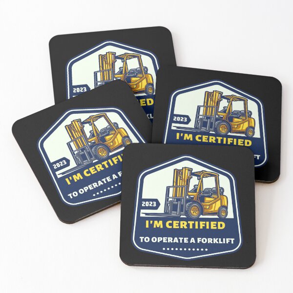 Item preview, Forklift operator Certified designed and sold by RetroNibylander.