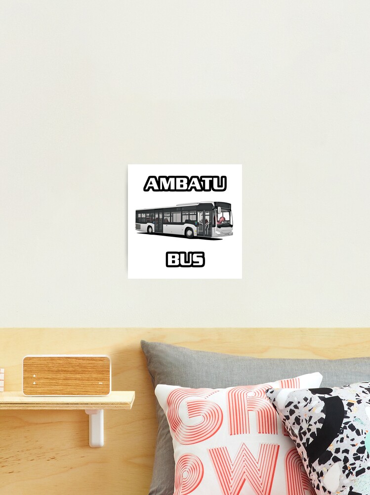 Ambatukam Dreamybull Buss desert | Canvas Print