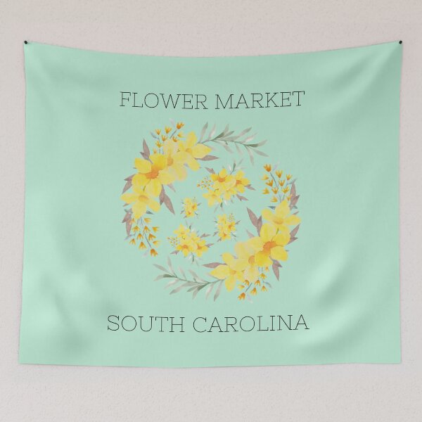 Item preview, Flower Market South Carolina designed and sold by OscarAndOphelia.