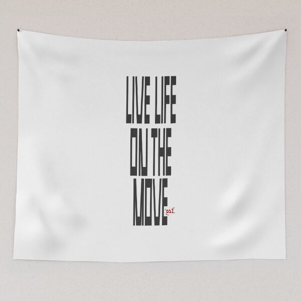 Item preview, Live Life on the Move I (vertical) / RoYuMi designed and sold by royumi.
