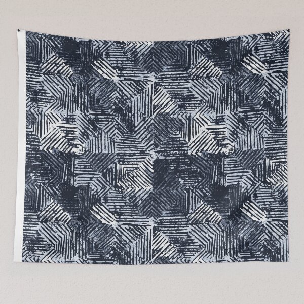 Item preview, Texture lines print black designed and sold by Alessandro Remo Mazzoni Remotextiles.