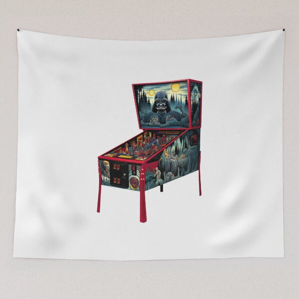 Item preview, Psychedelic Color Pinball Machine - Mesmerizing Arcade Game Art Classic  designed and sold by MiloStamm.