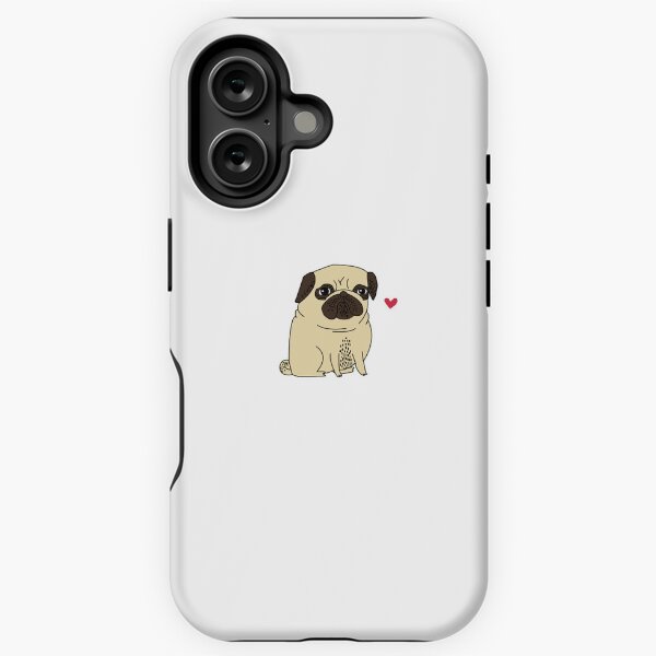 Vista previa del artículo con la obra «Los pugs no son drogas Clásico», diseñado y vendido por MiloStamm.