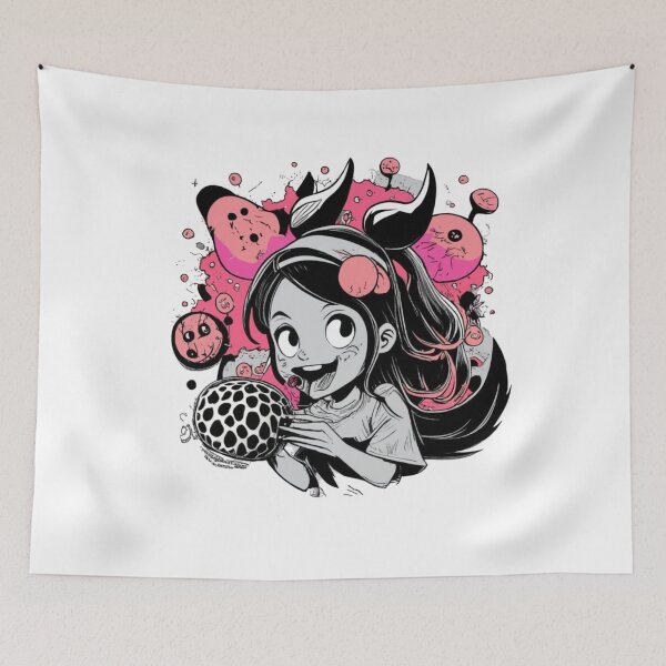 Item preview, Little girl with devil fruits designed and sold by Ipk artworks.