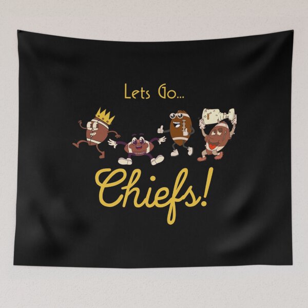 Artikelvorschau, Retro-Cartoon-Champions der KC Chiefs entworfen und verkauft von Hare8.