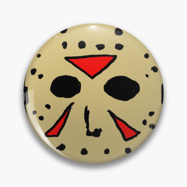 Item preview, cartoon jason mask designed and sold by saragrunblatt19.