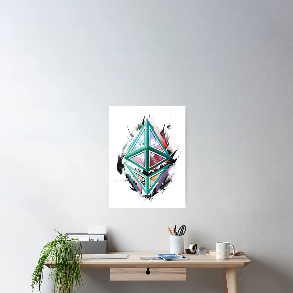 Ethereum Logo Abstract 01